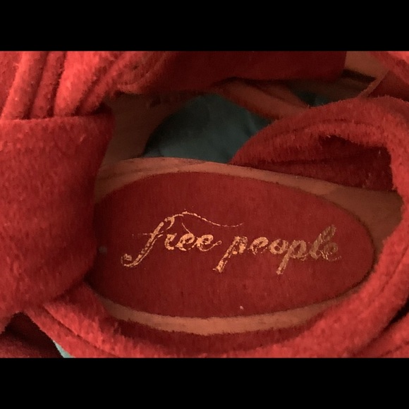🇪🇸Free People Made in Spain - Burnt Orange Leather Sandals - Picture 5 of 11